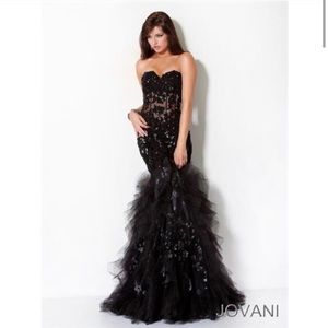 Jovani Mermaid Gown with Corset